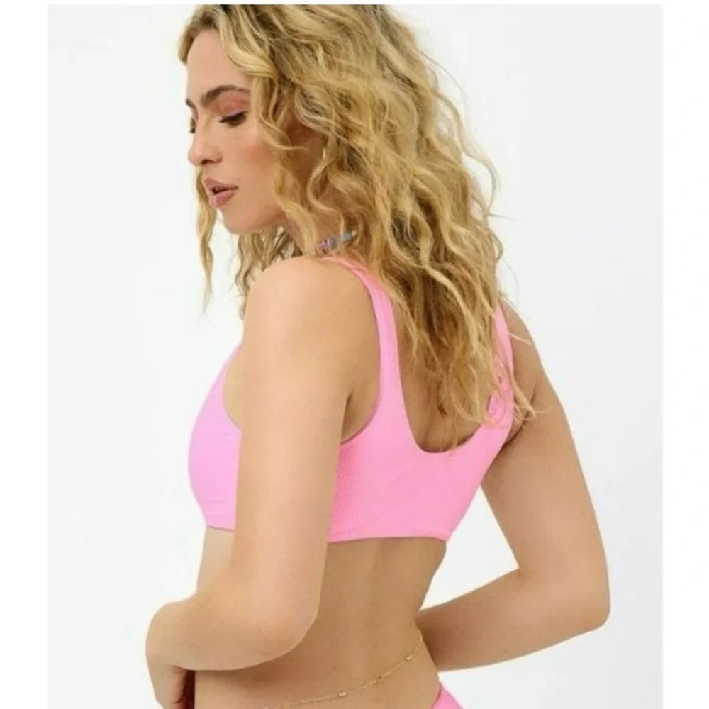 Frankie's Bikinis Ribbed Set Connor Top Georgia Bottoms